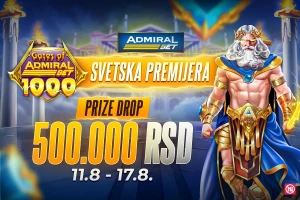 Gates of AdmiralBet - Pola miliona dinara pred vratima!